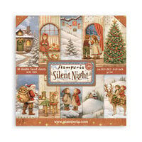 Stamperia - Silent Night Collection - 8 x 8 Paper Pad