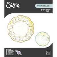 Sizzix - 49 and Market Collection - Thinlits Dies - Doily Duo